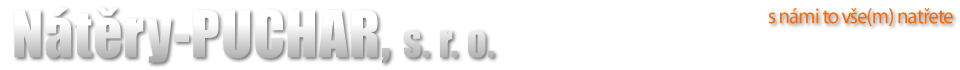 Nátěry - Puchar, s.r.o.